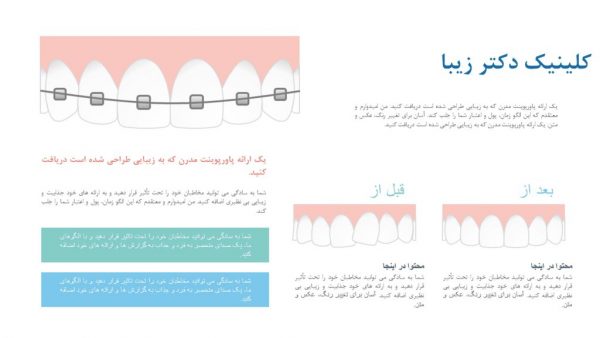 قالب پاورپوینت دندان پزشکی